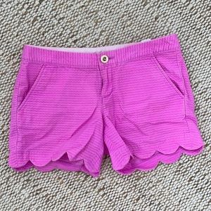 Lilly Pulitzer Scalloped Shorts